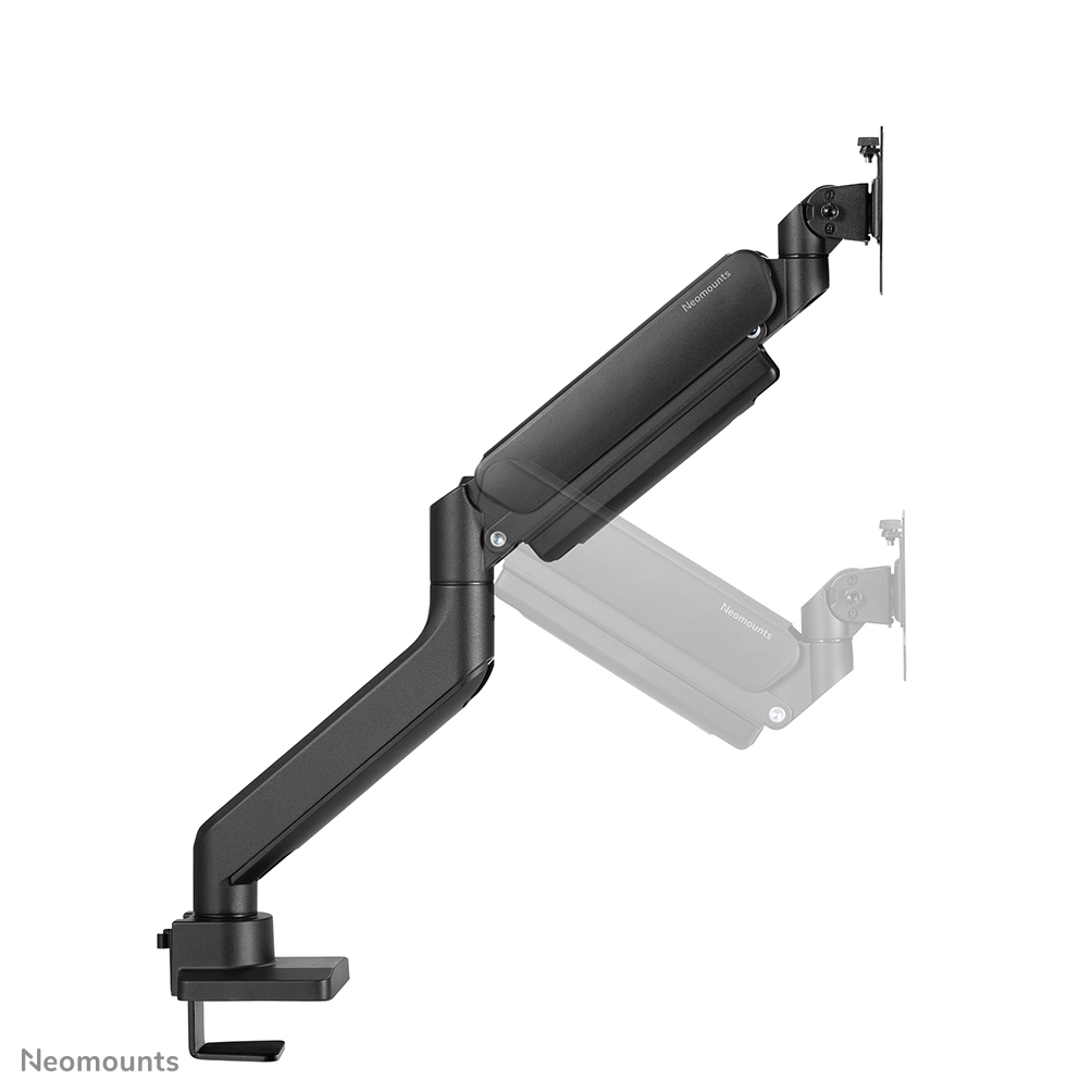 Desk Mount 1 Screen 17-42in (clamp/grommet) - Black