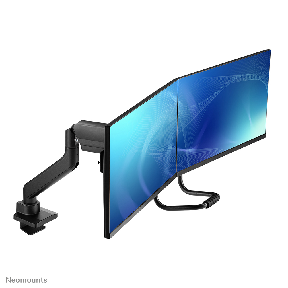 Neomounts Ds75-450bl2 Full Motion Monitor Desk Mount For 17-32in Screens - Black
