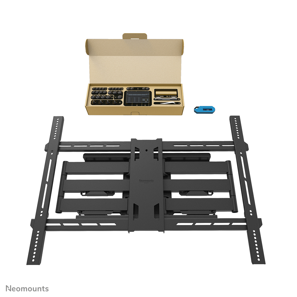 Neomounts Select Full Motion Wall Mount For 55-110in Screens - Black