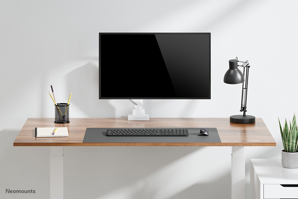 Monitor Mount - Desk - 1 Monitor - Full Motion - 17 To 42in - Wnite