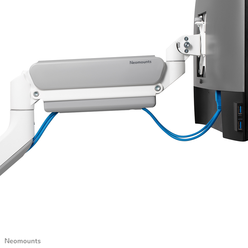 Monitor Mount - Desk - 1 Monitor - Full Motion - 17 To 42in - Wnite