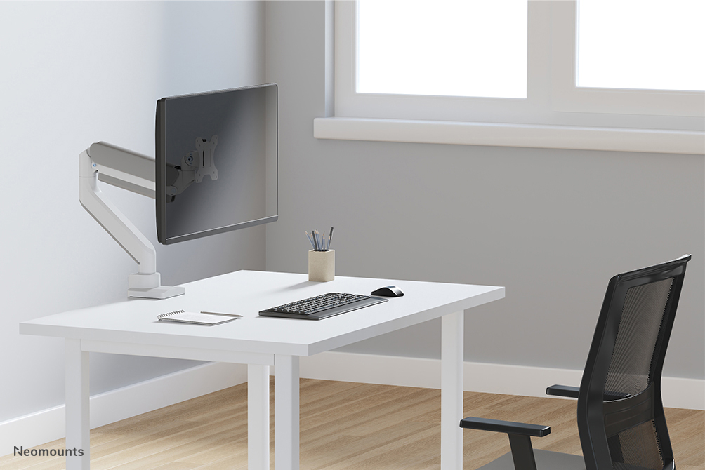 Monitor Mount - Desk - 1 Monitor - Full Motion - 17 To 42in - Wnite