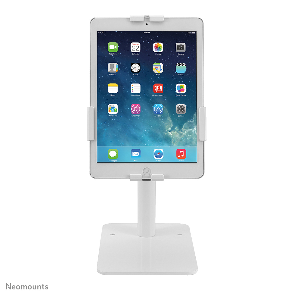 Neomounts Tilt & Rotatable Countertop Tablet Holder For 7.9-11in Tablets - White