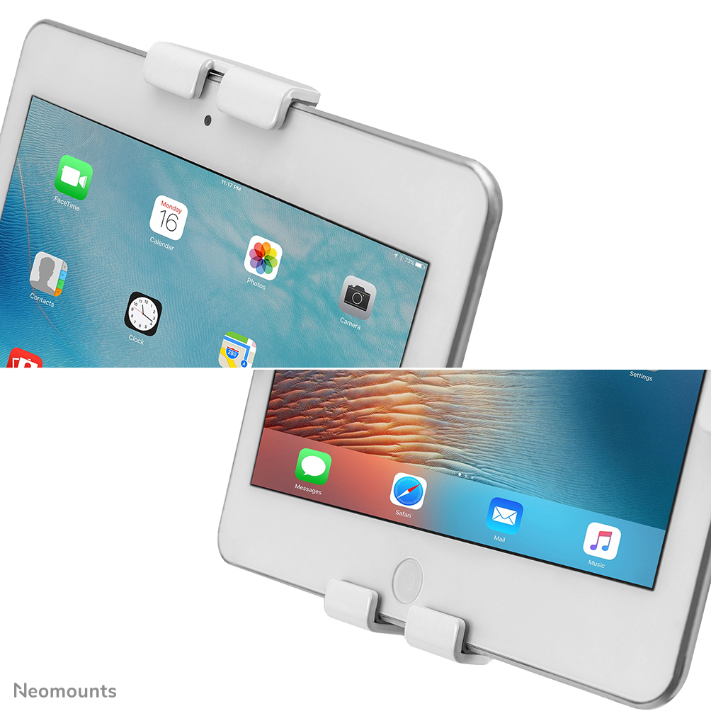 Neomounts Tilt & Rotatable Countertop Tablet Holder For 7.9-11in Tablets - White