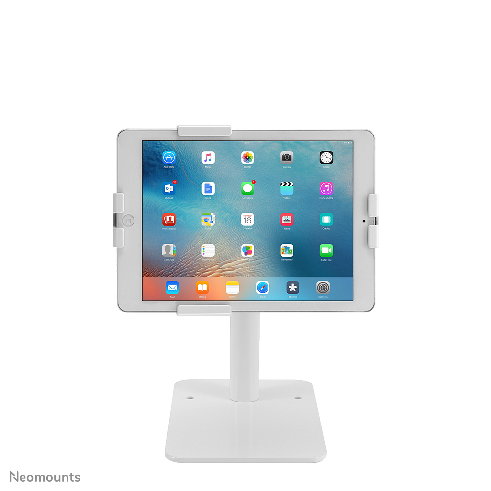 Neomounts Tilt & Rotatable Countertop Tablet Holder For 7.9-11in Tablets - White