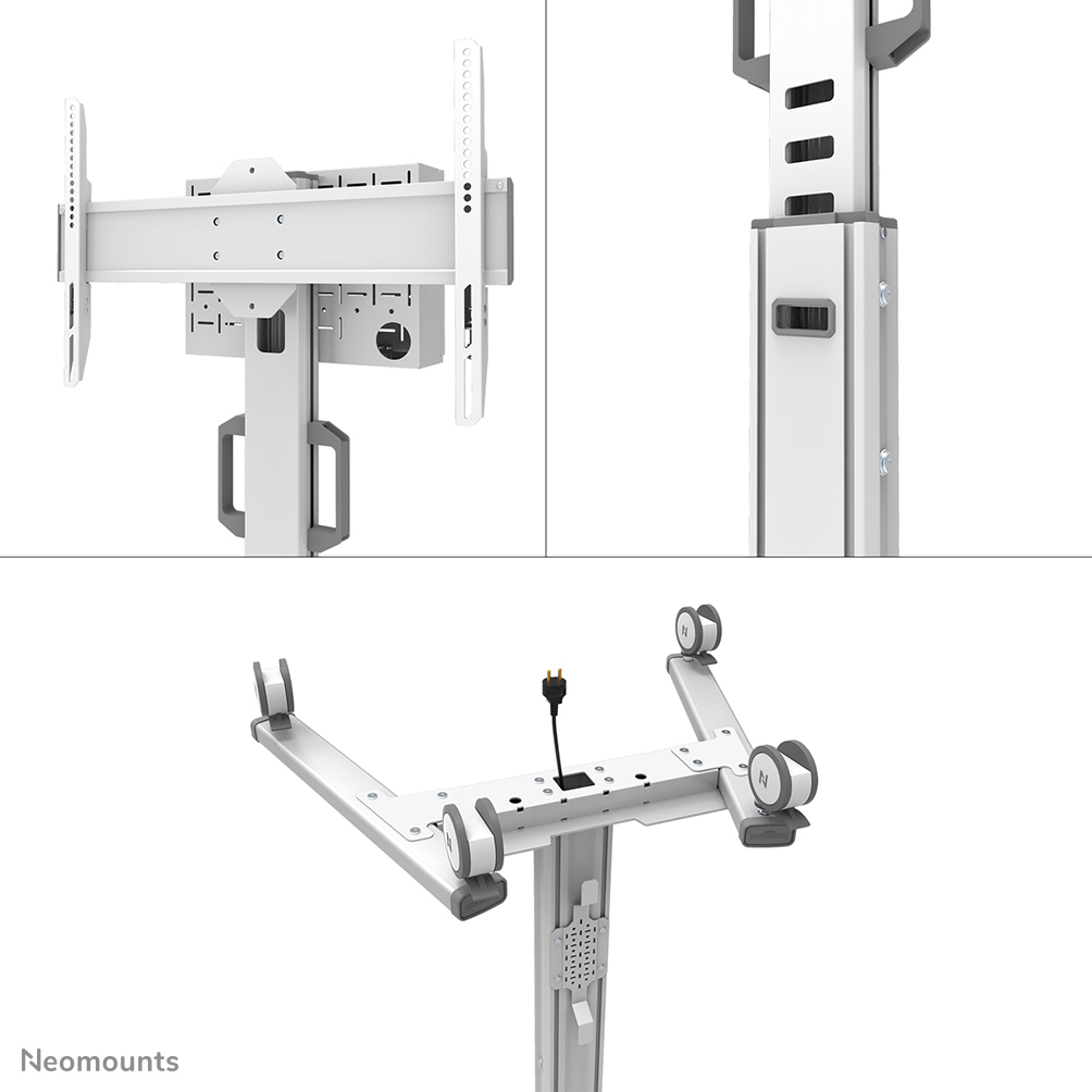 Neomounts Select  Mobile Floor Stand For 37-75in Screens - White