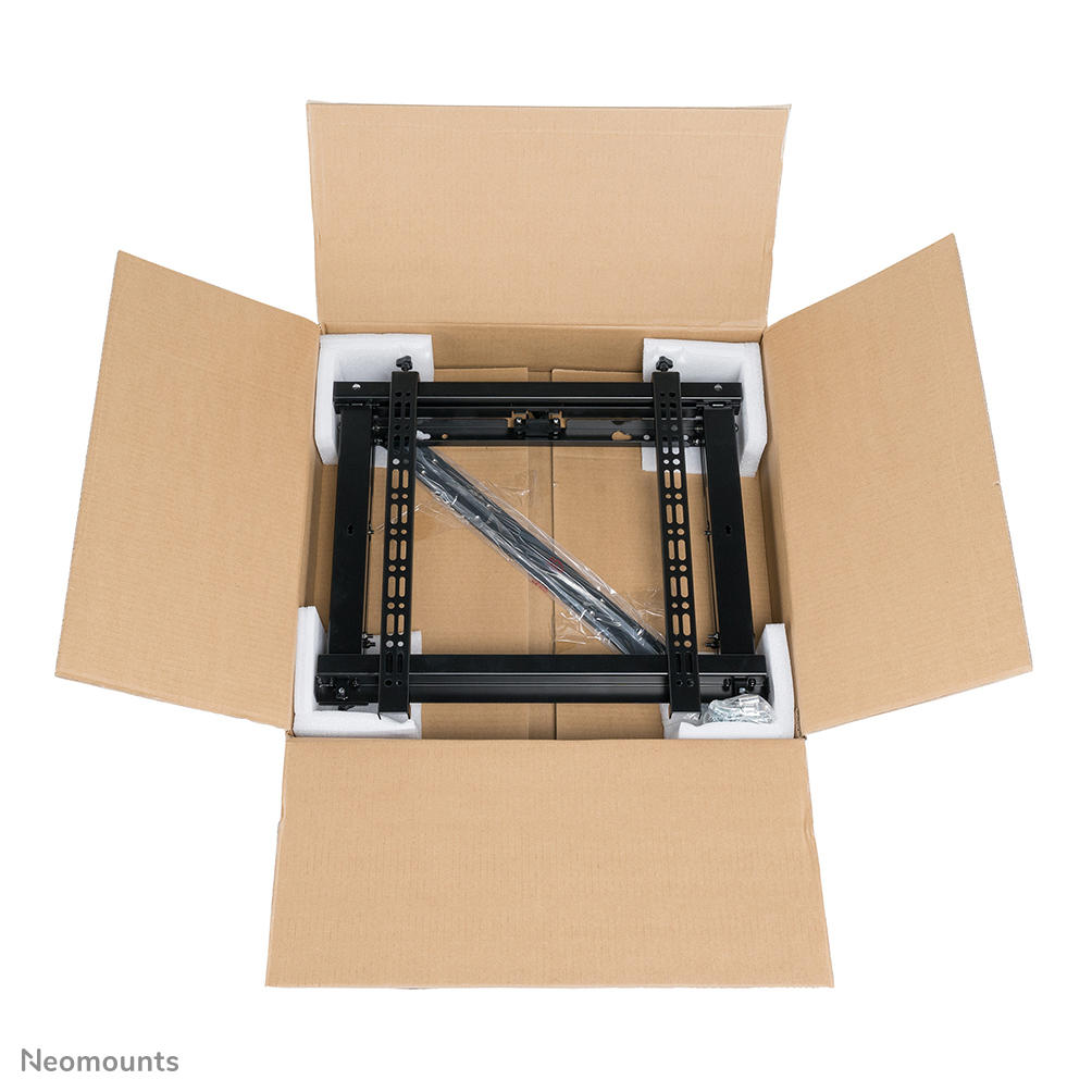 Neomounts 1 push to pop out video wall mount for 42-70in screens - Black