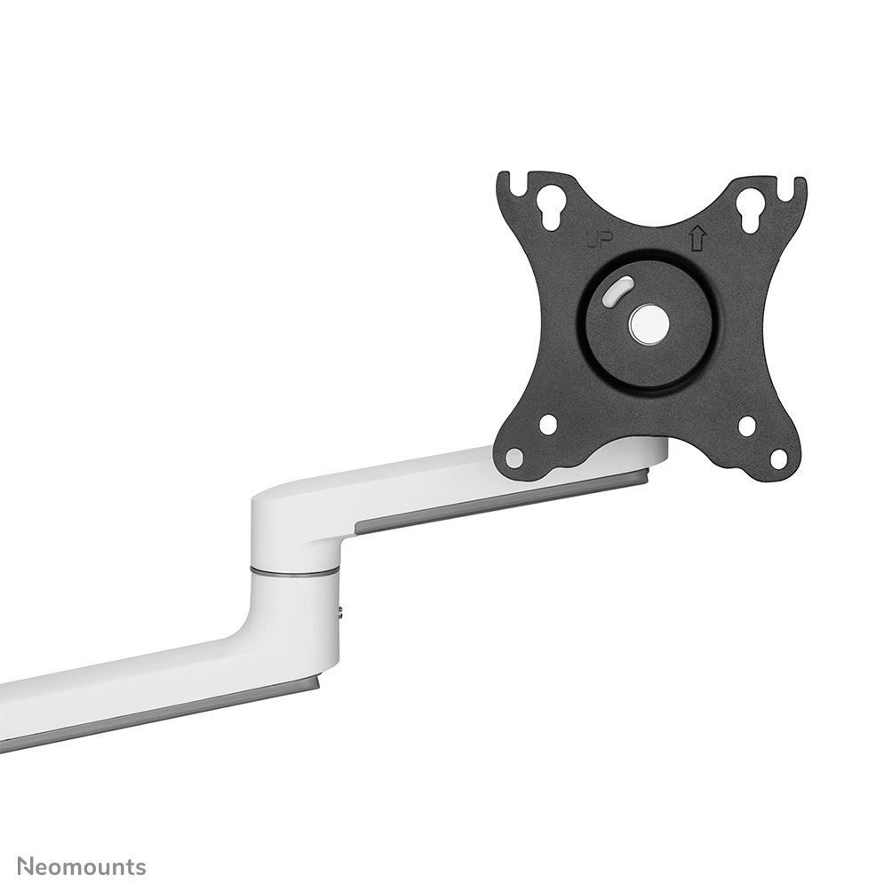 Neomounts  Full Motion Monitor Arm Desk Mount For 17-27in Two Screens - White