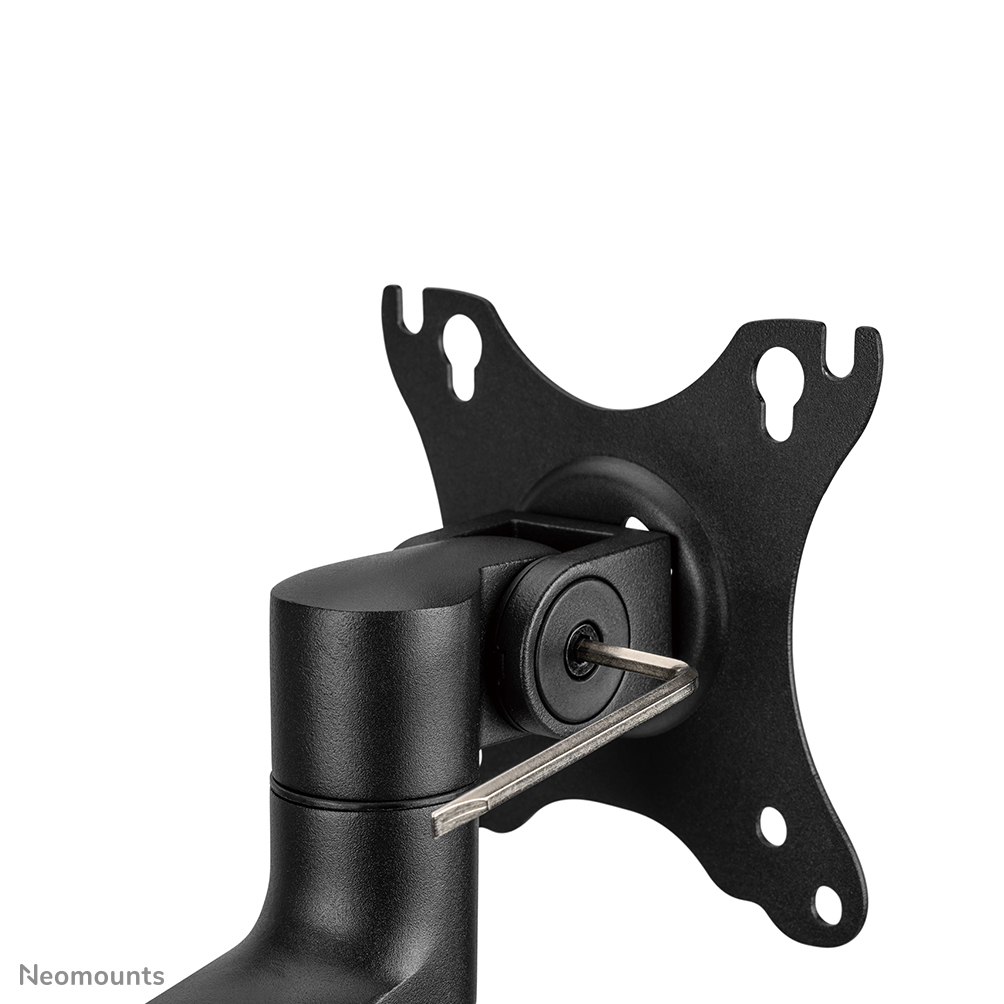 Neomounts Full Motion Monitor Arm Desk Mount For 17-27in Screens - Black
