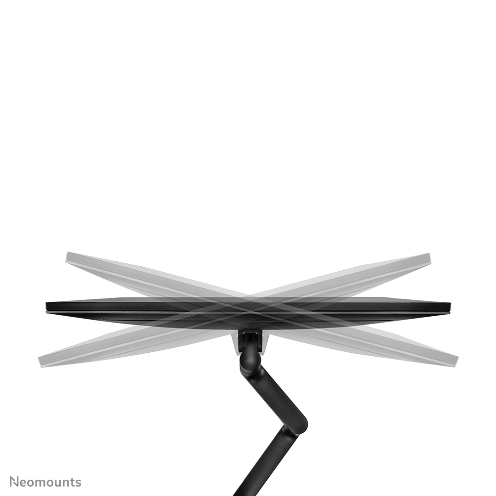 Neomounts Full Motion Monitor Arm Desk Mount For 17-27in Screens - Black