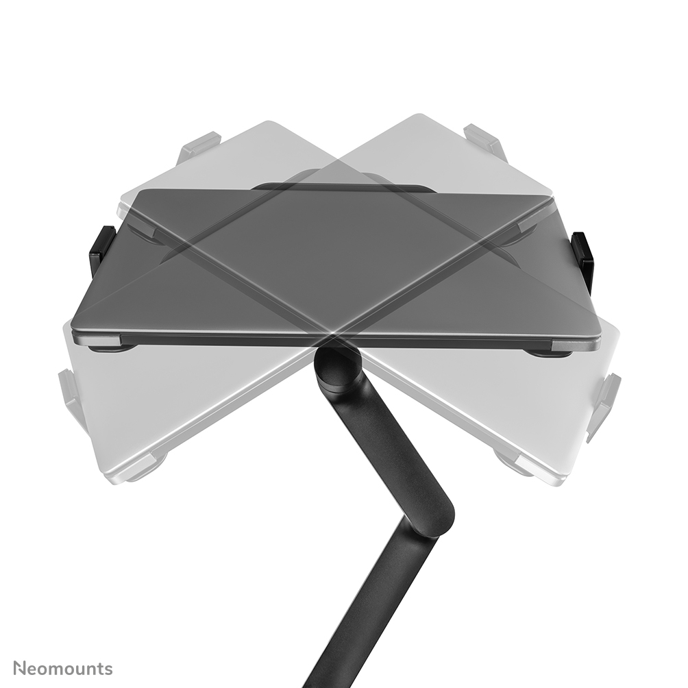 Neomounts Full Motion Monitor Arm Desk Mount For 17-27in Screens And 11 - 17in Laptops - Black