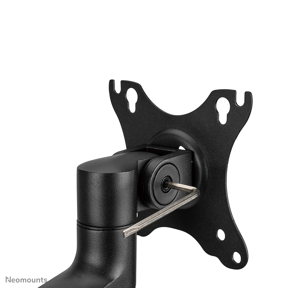 Neomounts Full Motion Monitor Arm Desk Mount For 17-27in Screens And 11 - 17in Laptops - Black