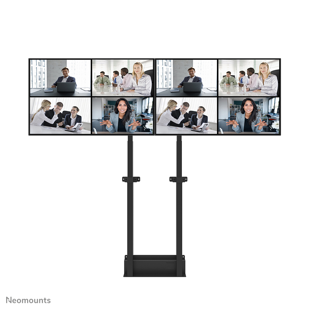 Neomounts Dual Screen Adapter For Fl55-875bl1 And Wl55-875bl1 - Black
