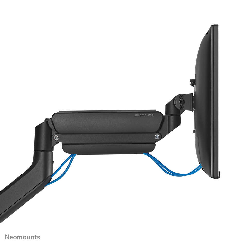 Neomounts Full Motion Monitor Arm Desk Mount For 17-49in Curved Ultra-wide Screens - Black