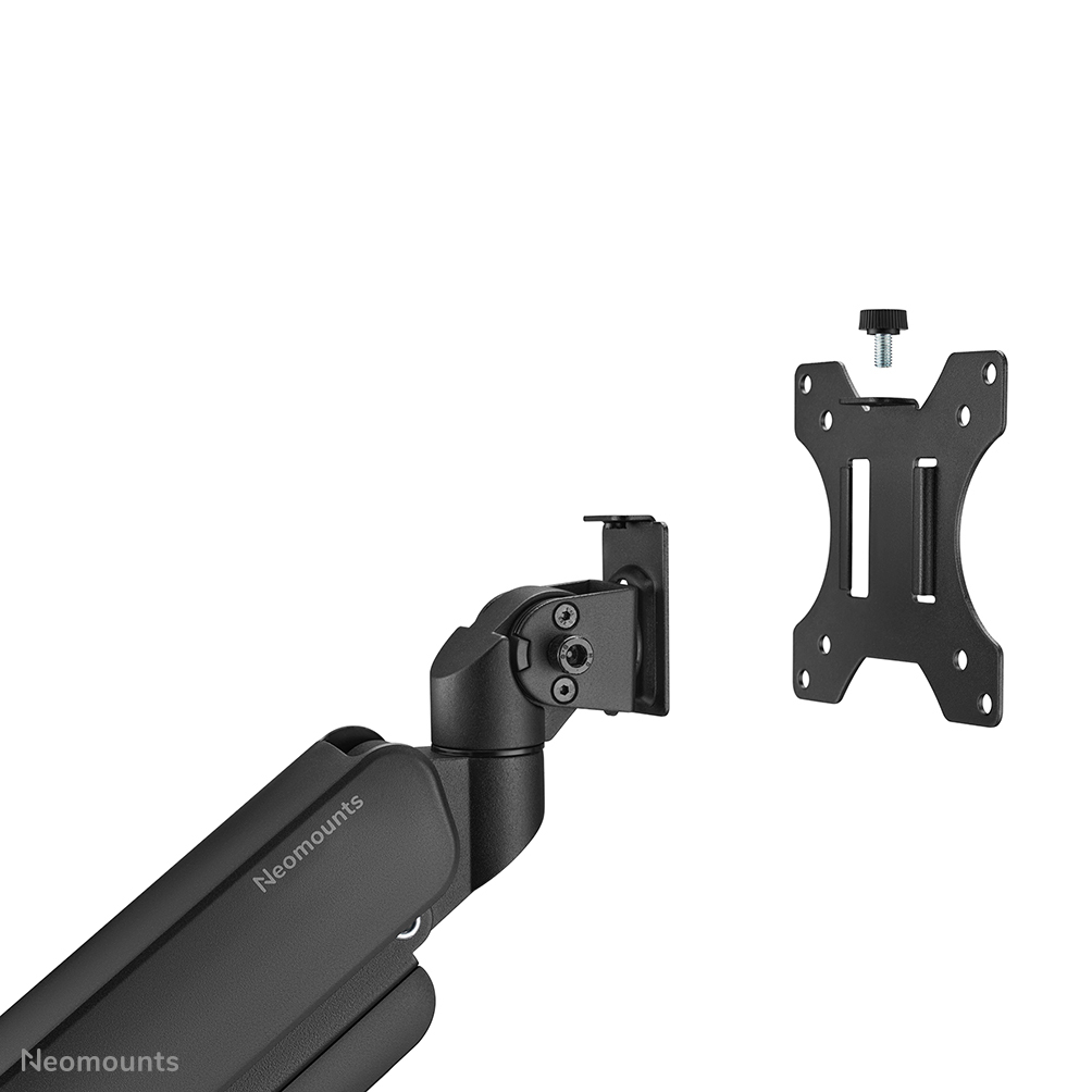 Neomounts Full Motion Monitor Arm Desk Mount For 17-49in Curved Ultra-wide Screens - Black