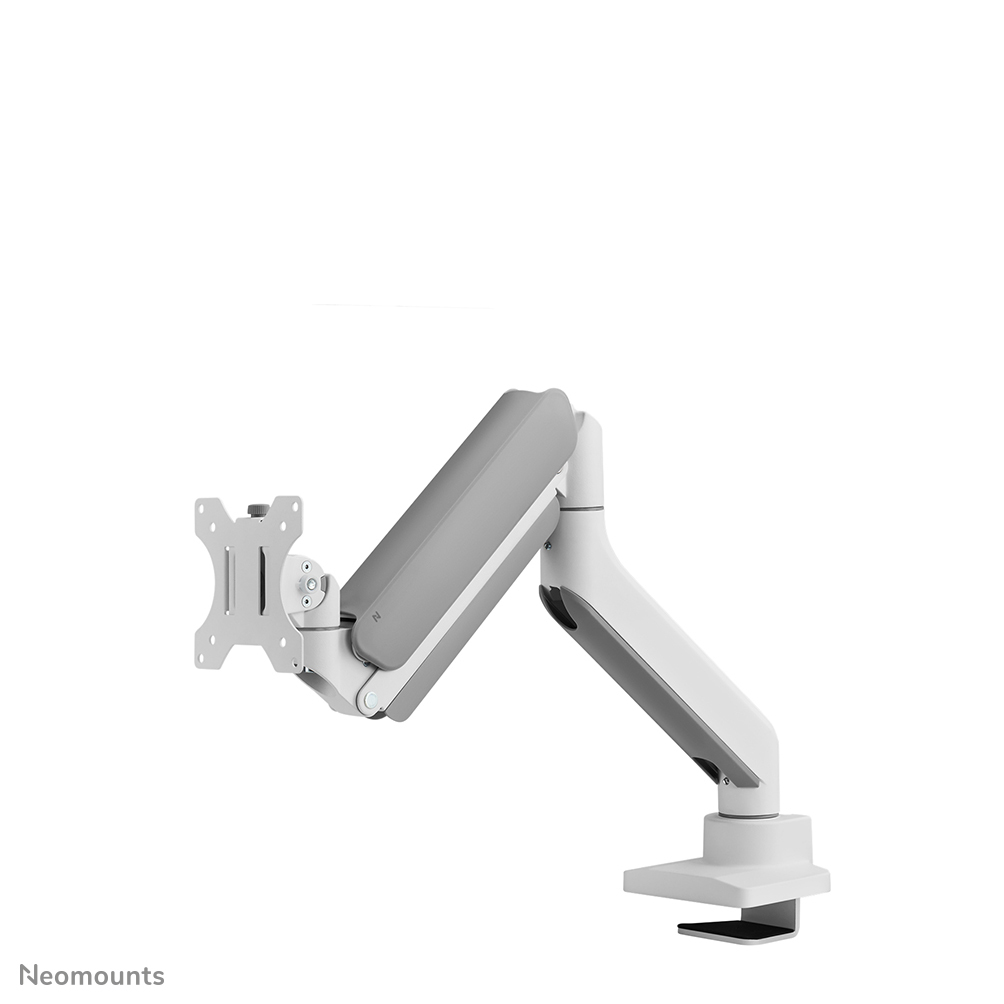 Neomounts Full Motion Monitor Arm Desk Mount For 17-49in Curved Ultra-wide Screens - White