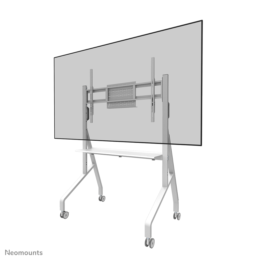Neomounts Mobile Floor Stand For 55-86in Screens - White