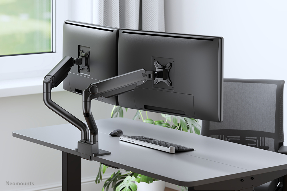 Neomounts Select Full Motion Monitor Arm Desk Mount For 17-35in Screens - Black