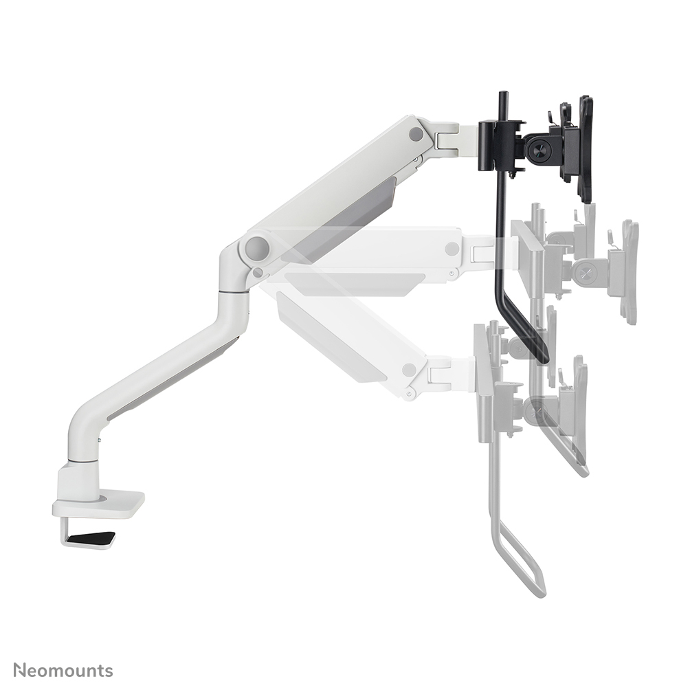 Neomounts Select Full Motion Monitor Arm Desk Mount For 17-27in Screens - White