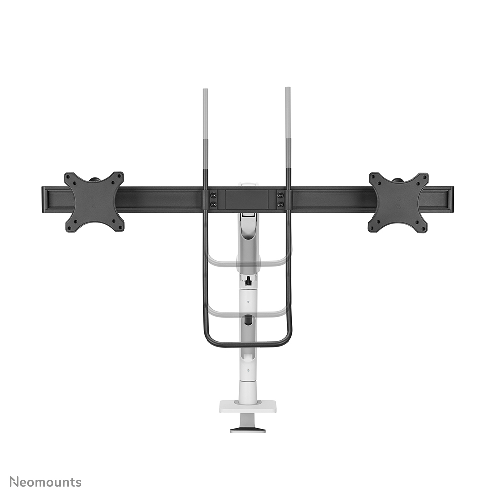 Neomounts Select Full Motion Monitor Arm Desk Mount For 17-27in Screens - White