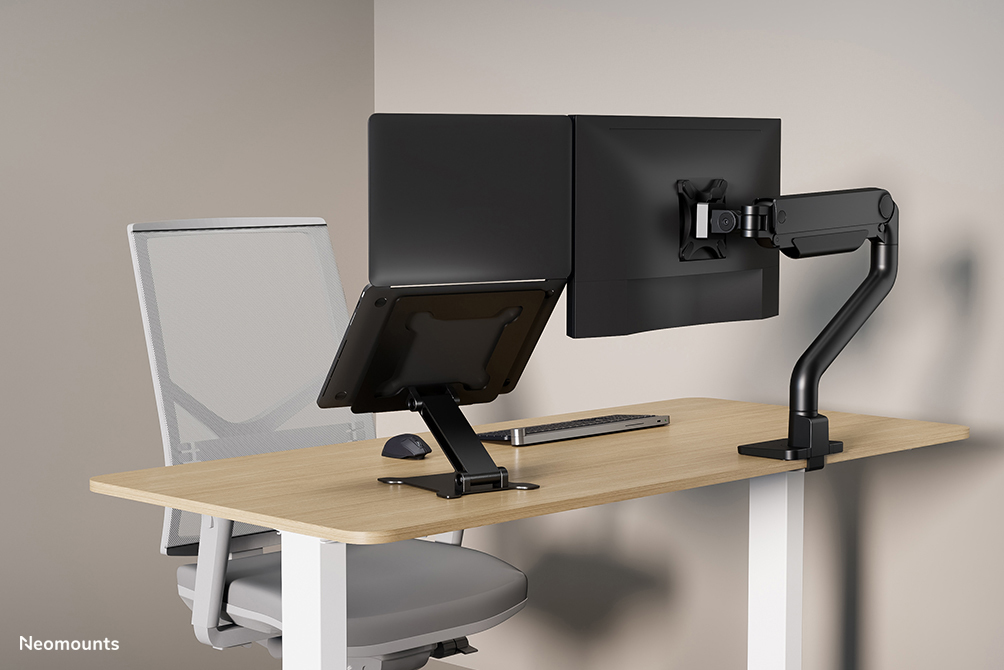 DS20-740BL1 Foldable Laptop Stand For 11-15in Laptops - Black