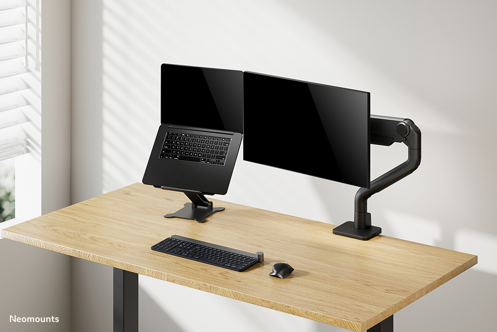 DS20-740BL1 Foldable Laptop Stand For 11-15in Laptops - Black