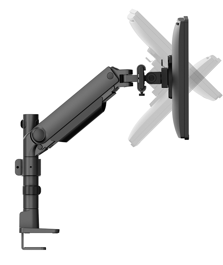Neomounts Ds65s-950bl2 Full Motion Desk Monitor Arm For 24-34in Screens - Black