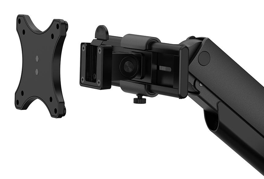 Neomounts Ds65s-950bl2 Full Motion Desk Monitor Arm For 24-34in Screens - Black