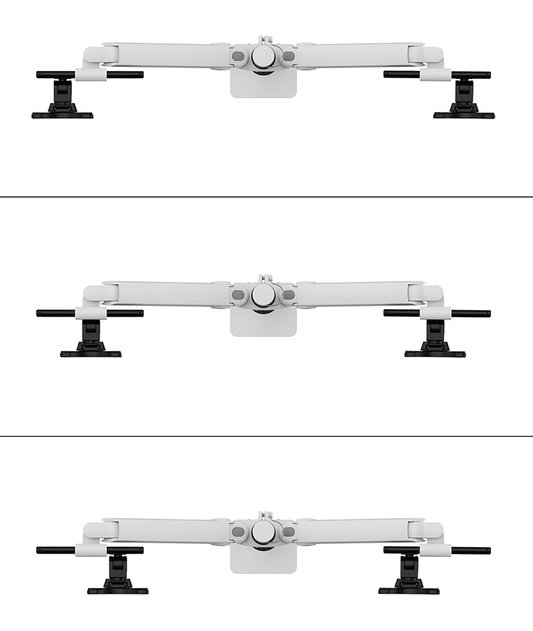 Neomounts DS65S-950WH2 Full Motion Desk Monitor Arm For 24-34