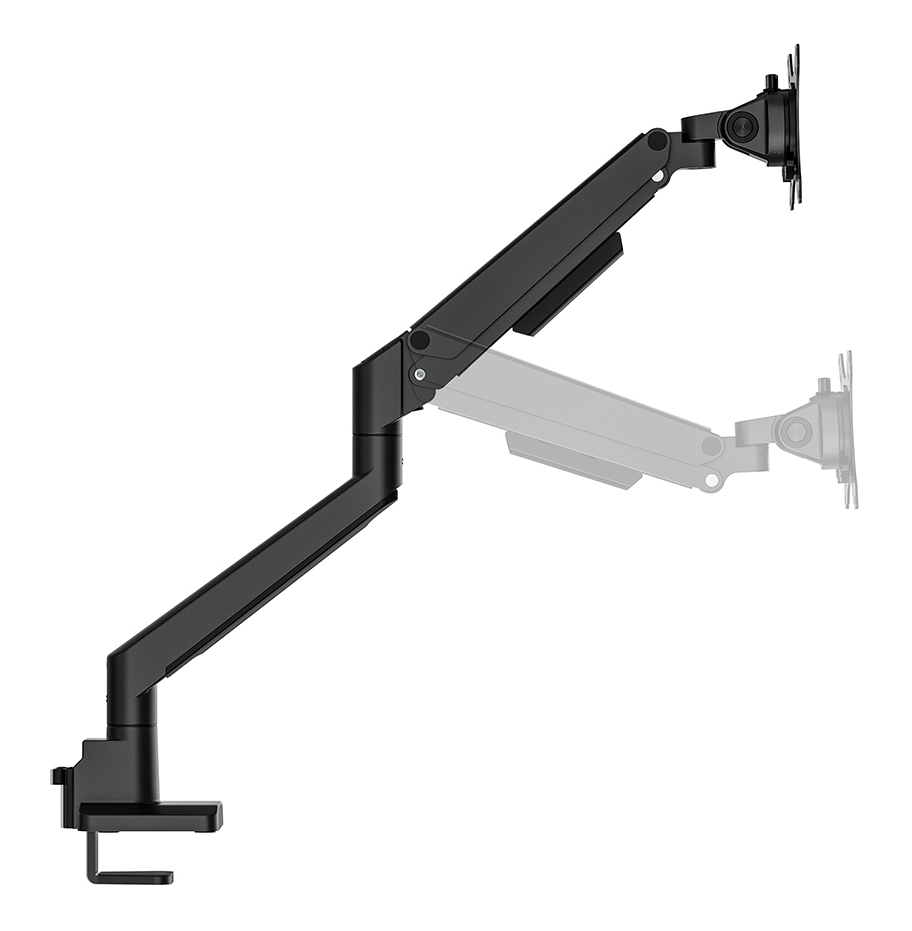 Neomounts DS70-250BL1 Full Motion Monitor Arm Desk Mount For 17-35in Screens - Black