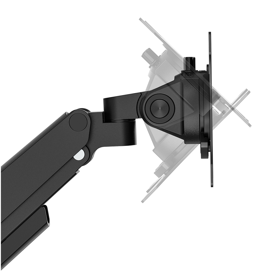 Neomounts Ds70-250bl2 Full Motion Monitor Arm Desk Mount For 17-32in Screens - Black
