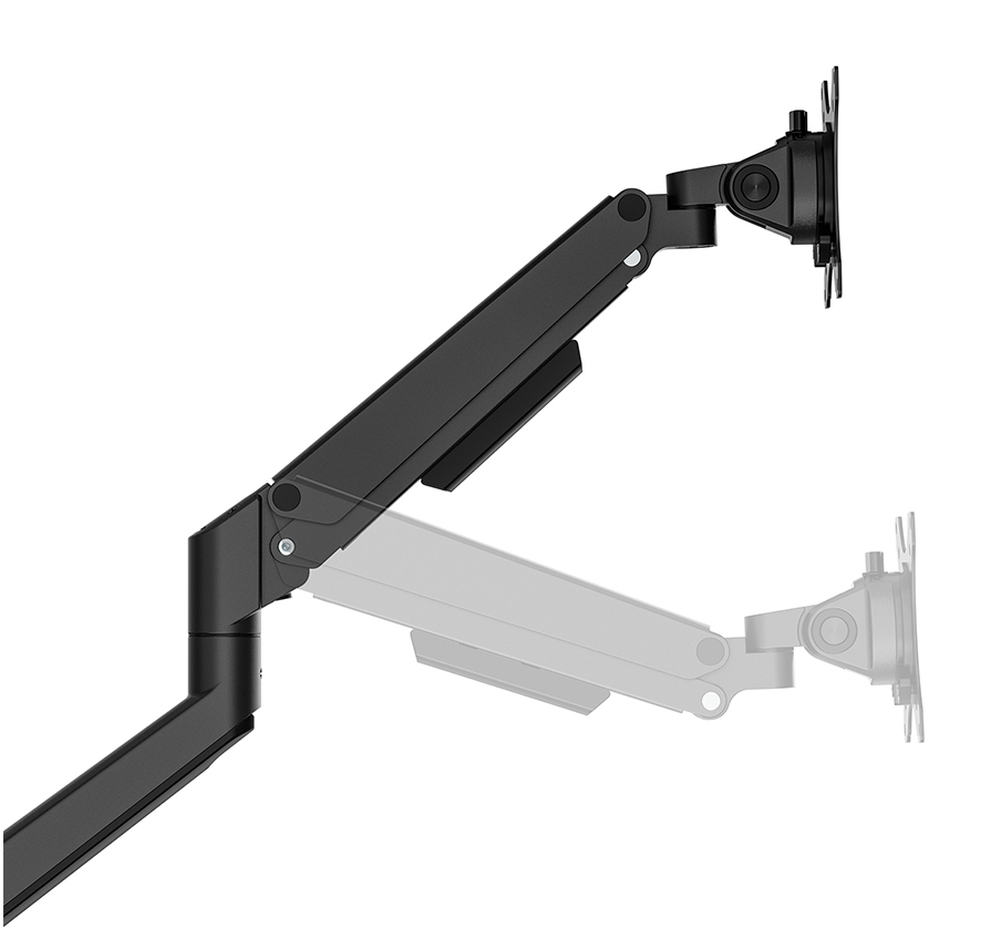 Neomounts Ds70-250bl2 Full Motion Monitor Arm Desk Mount For 17-32in Screens - Black