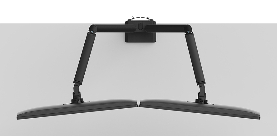 Neomounts Ds70-250bl2 Full Motion Monitor Arm Desk Mount For 17-32in Screens - Black
