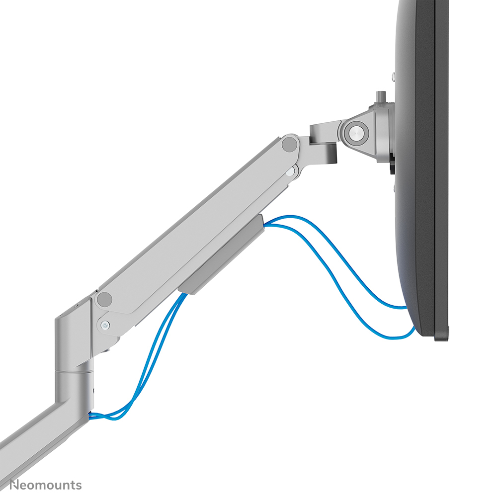 Neomounts Ds70-250sl2 Full Motion Monitor Arm Desk Mount For 17-32in Screens - Silver