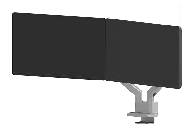 Neomounts Ds70-250sl2 Full Motion Monitor Arm Desk Mount For 17-32in Screens - Silver