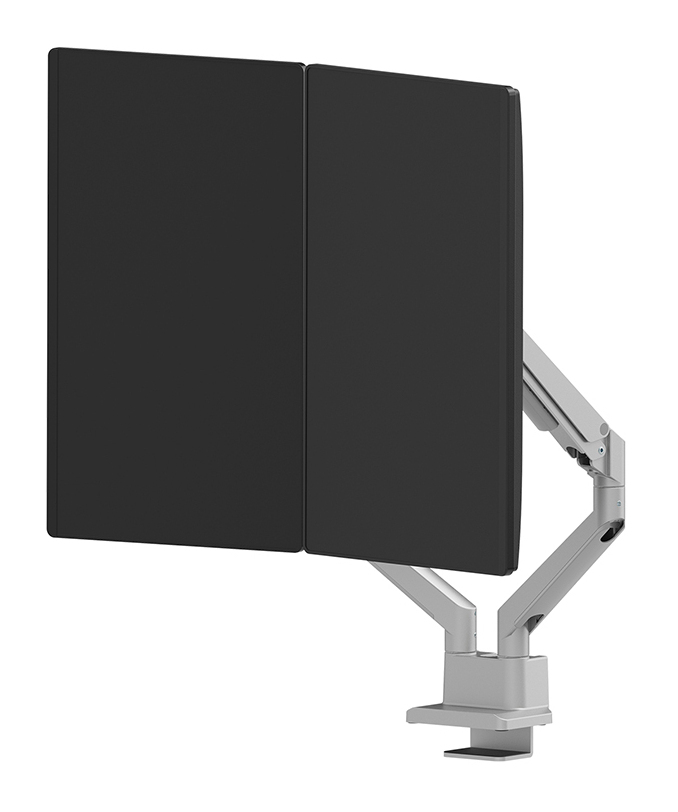 Neomounts Ds70-250sl2 Full Motion Monitor Arm Desk Mount For 17-32in Screens - Silver