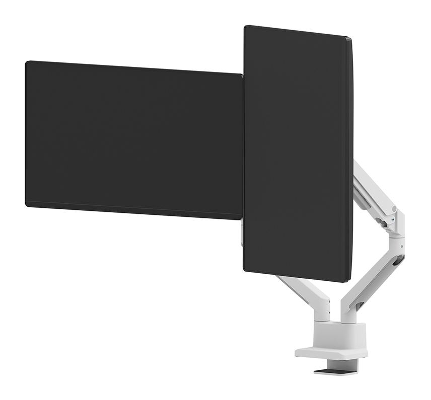 Neomounts Ds70-250wh2 Full Motion Monitor Arm Desk Mount For 17-32in Screens - White