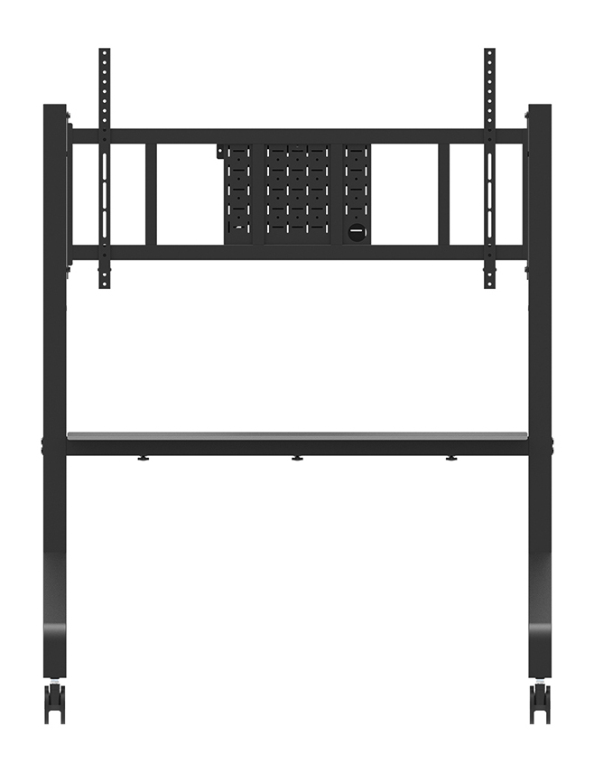 Neomounts Fl50-575bl1 Mobile Floor Stand For 65-110in Screens - Black