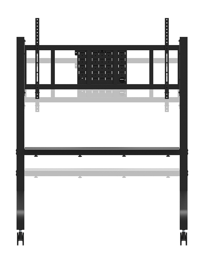 Neomounts Fl50-575bl1 Mobile Floor Stand For 65-110in Screens - Black