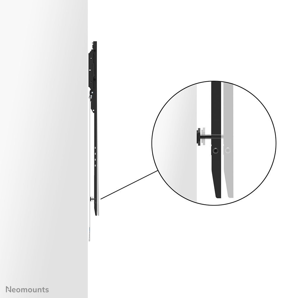 Neomounts Wl30-750bl18p Fixed Portrait Wall Mount For 50-98