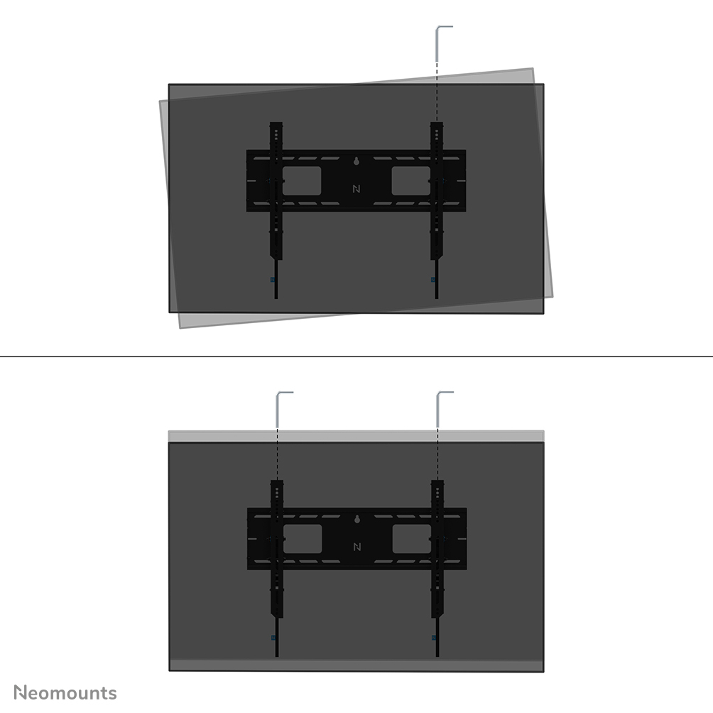 Neomounts Wl35-750bl16 Tiltable Wall Mount For 42-86