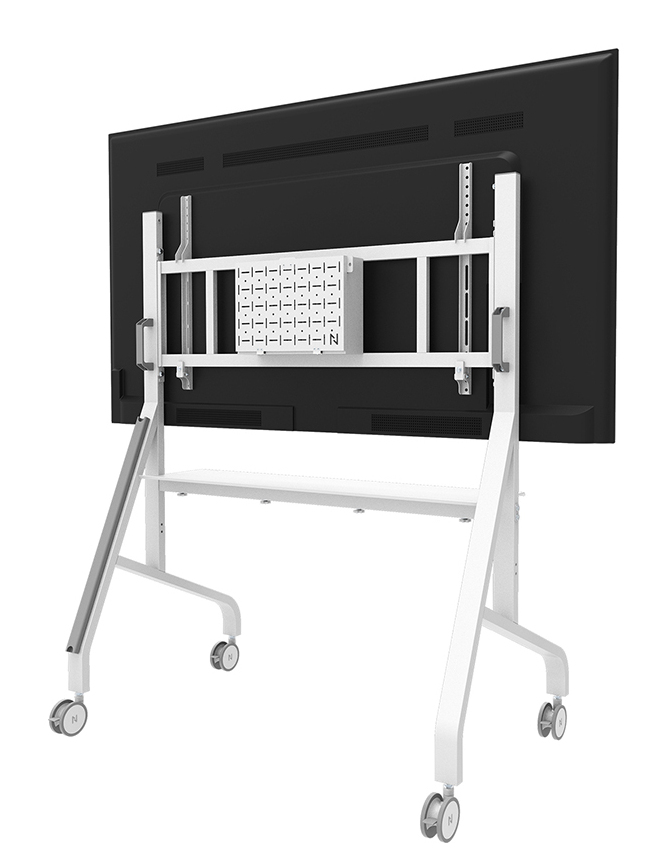 Neomounts Fl50-575wh1 Mobile Floor Stand For 65-110