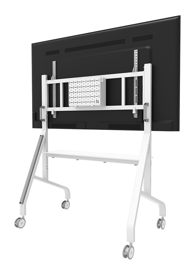 Neomounts Fl50-575wh1 Mobile Floor Stand For 65-110