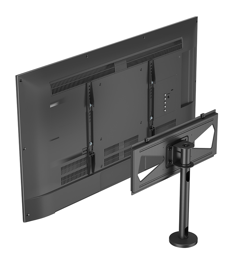 Neomounts DS42-430BL14 Bolt-down TV Desk Mount for 32-55in Screens - Black