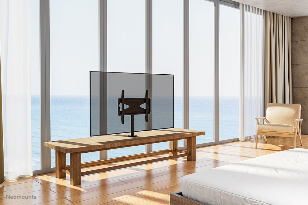 Neomounts DS42-430BL14 Bolt-down TV Desk Mount for 32-55in Screens - Black