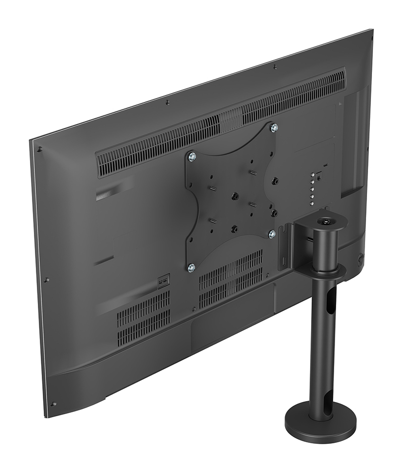 Neomounts Ds42-430bl12 Bolt-down Tv Desk Mount For 23-43in Screens - Black