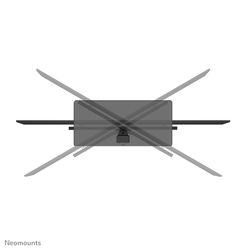 Neomounts Ds45-430bl16 Tv Desk Stand For 37-70in Screens - Black