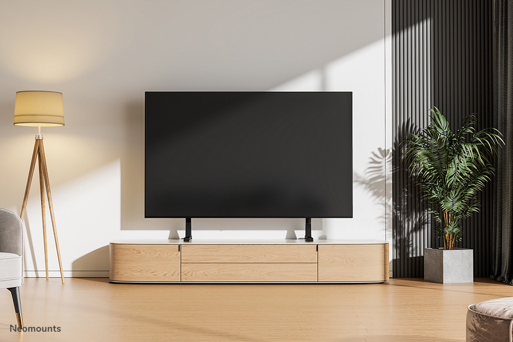 Neomounts Ds45-430bl18 Tv Desk Stand For 45-90in Screens - Black