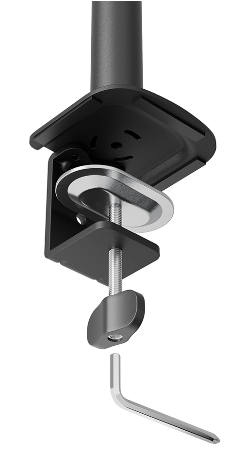 Neomounts Ds60-600bl3 Full Motion Desk Monitor Arm For 10-27