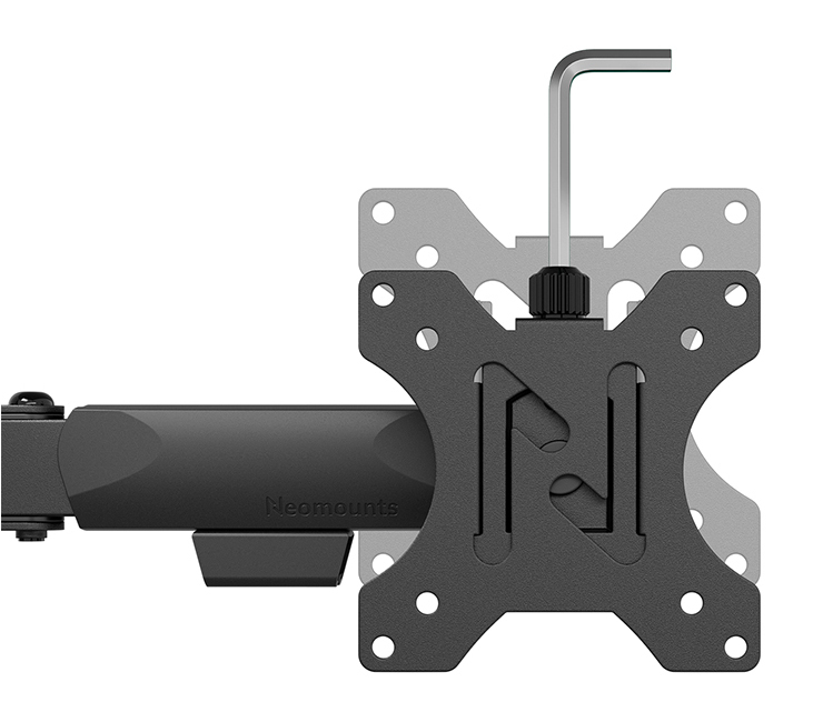 Neomounts Ds60-600bl3 Full Motion Desk Monitor Arm For 10-27